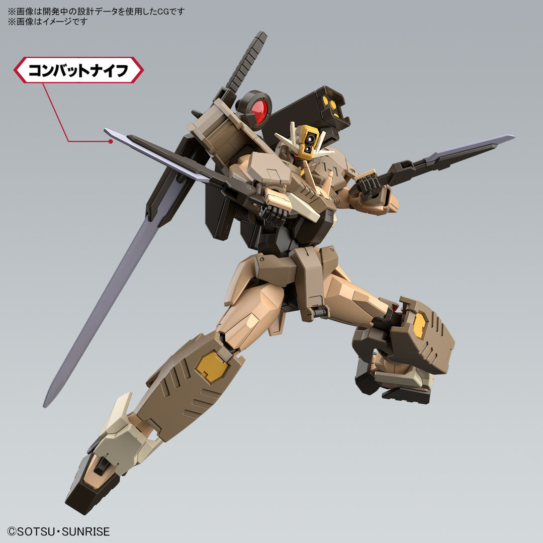 GUNDAM - 1/144 HG Gundam 00 Command Qan[T] (Desert Type)