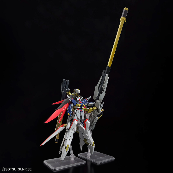 GUNDAM - 1/144 HG Destiny Gundam Spec II & Zeus Sillouette