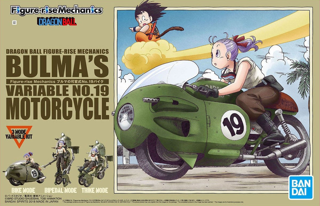 DRAGON BALL - Figure-rise Mechanics Bulma's Variable No.19 Motorcycle