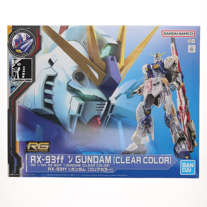 GUNDAM - P-Bandai - RG 1/144 RX-93ff Nu Gundam (Clear Color)