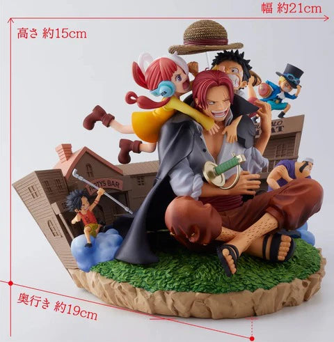 One Piece - Banpresto - Super Master Stars Diorama -Eiichiro Oda Special Illustration of Red