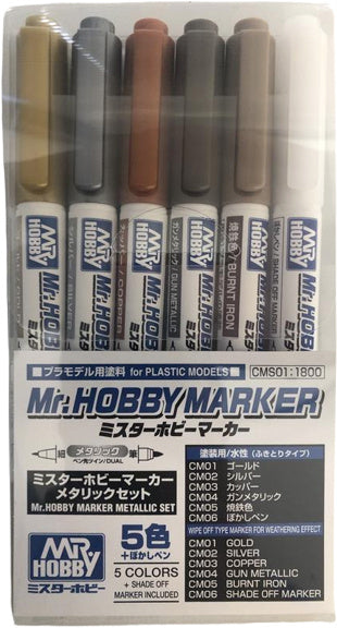 MR HOBBY - GSI Creos Marker Metallic Set