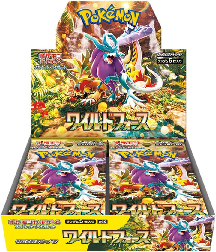 Pokemon TCG - Scarlet & Violet Expansion Pack Wild Force Japan Ver.