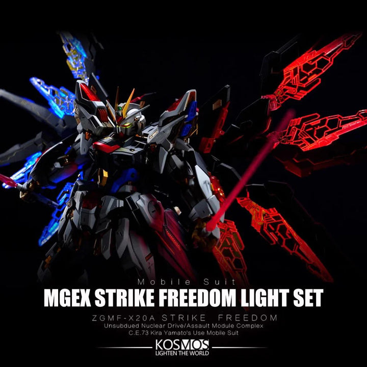 Kosmos - MGEX 1/100 Strike Freedom Kosmos Remote + APP control RGB LED Unit