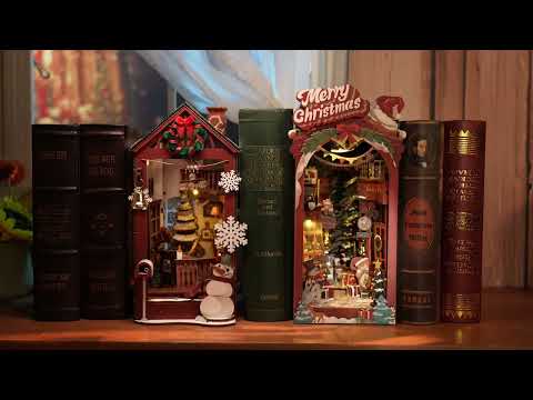 Rolife Christmas Indoor Scene DIY Book Nook TGC07