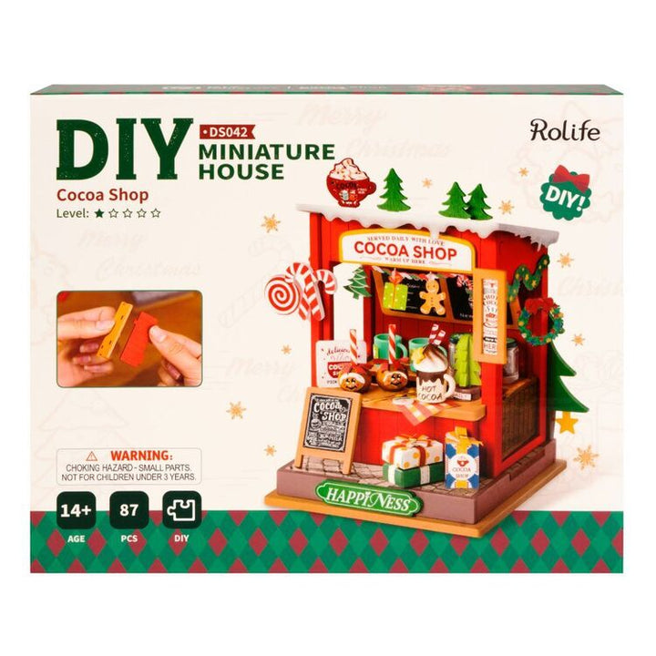 Rolife Christmas Cocoa Shop Kit DS042