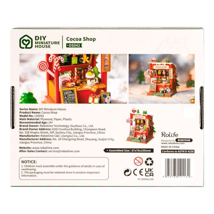 Rolife Christmas Cocoa Shop Kit DS042