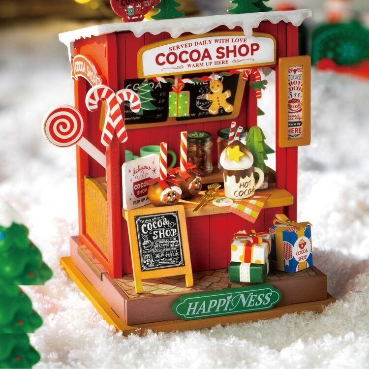 Rolife Christmas Cocoa Shop Kit DS042