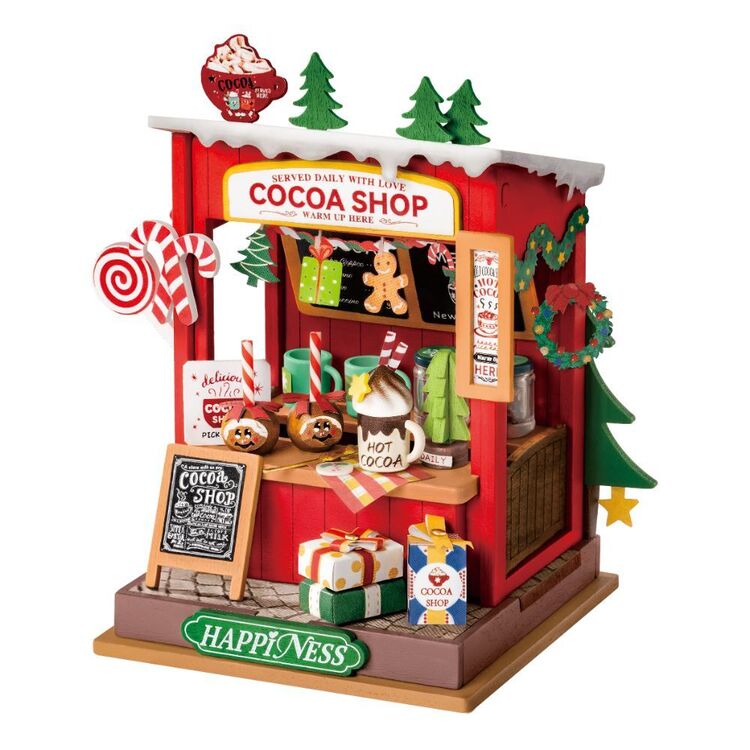 Rolife Christmas Cocoa Shop Kit DS042