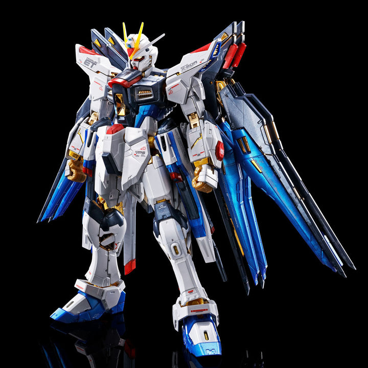 GUNDAM - P-Bandai - RG 1/144 Strike Freedom Gundam [TITANIUM FINISH]