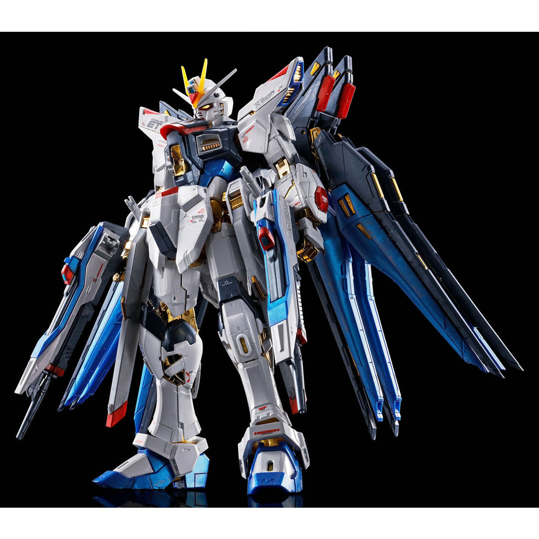 GUNDAM - P-Bandai - RG 1/144 Strike Freedom Gundam [TITANIUM FINISH]