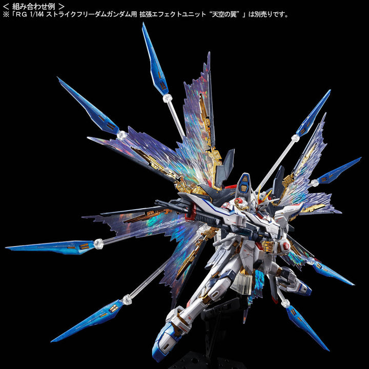 GUNDAM - P-Bandai - RG 1/144 Strike Freedom Gundam [TITANIUM FINISH]