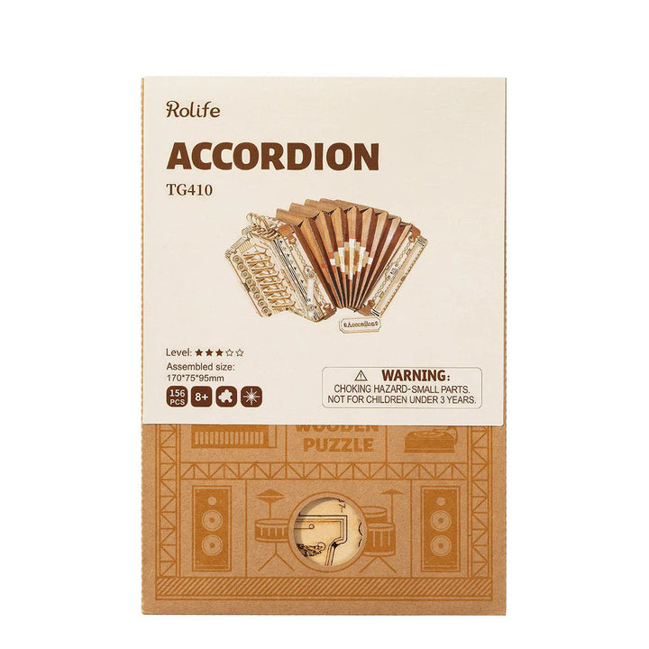 Rolife 3D Wooden Puzzle Accordion TG410