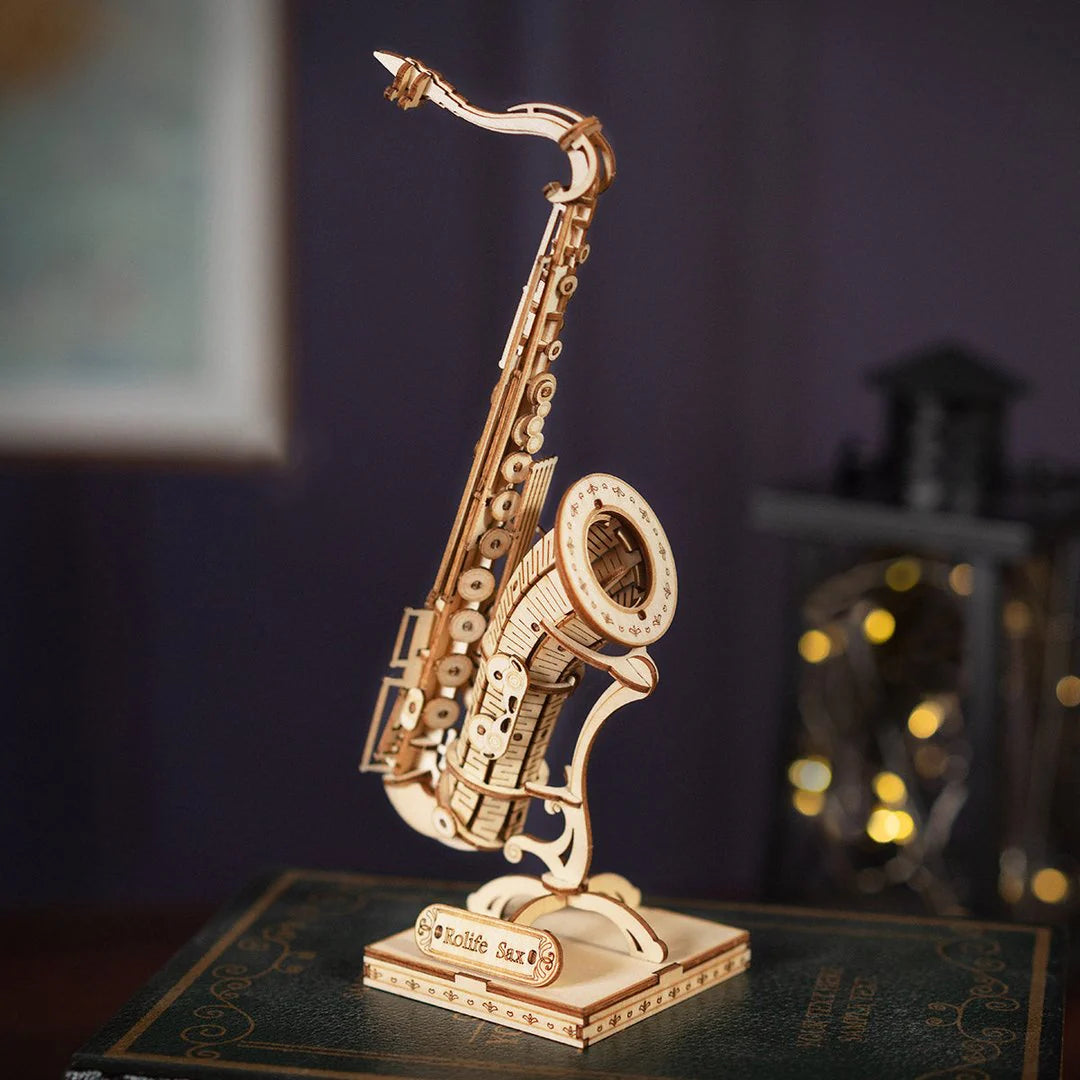 Rolife 3D Wooden Puzzle Saxophone TG309