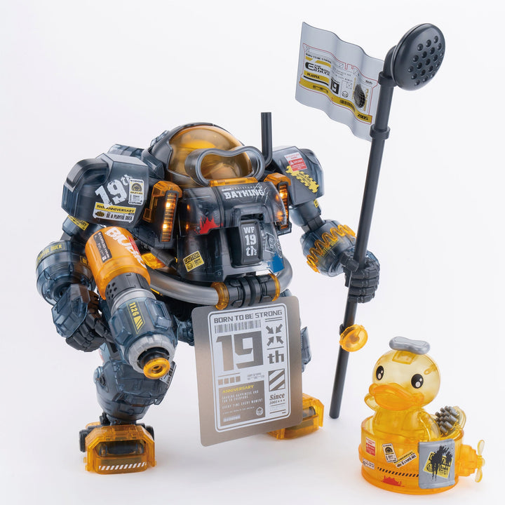 YOLOPARK - SOSKILL x ULTRA EGG SpaDuck 19th Anniversary (Black Samurai Limited Edition) [PRE-ORDER]