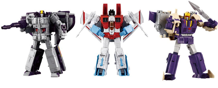 TAKARA TOMY - Transformers Dramatic Capture Series Triple Takeover