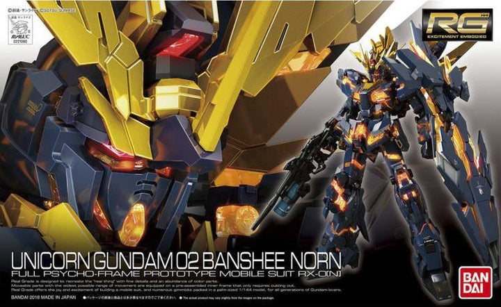 GUNDAM - RG 1/144 Unicorn Gundam 02 Banshee Norn