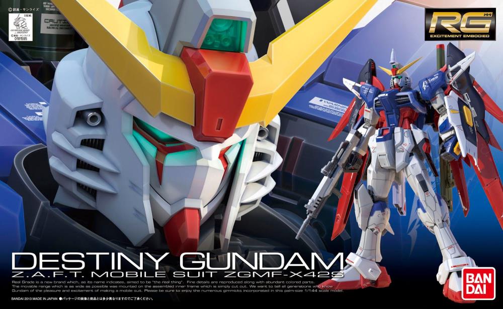 GUNDAM - RG 1/144 Destiny Gundam