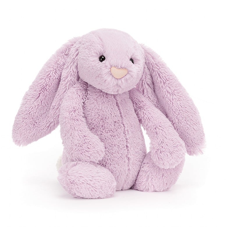 Jellycat Bashful Lilac Bunny - Medium 31cm