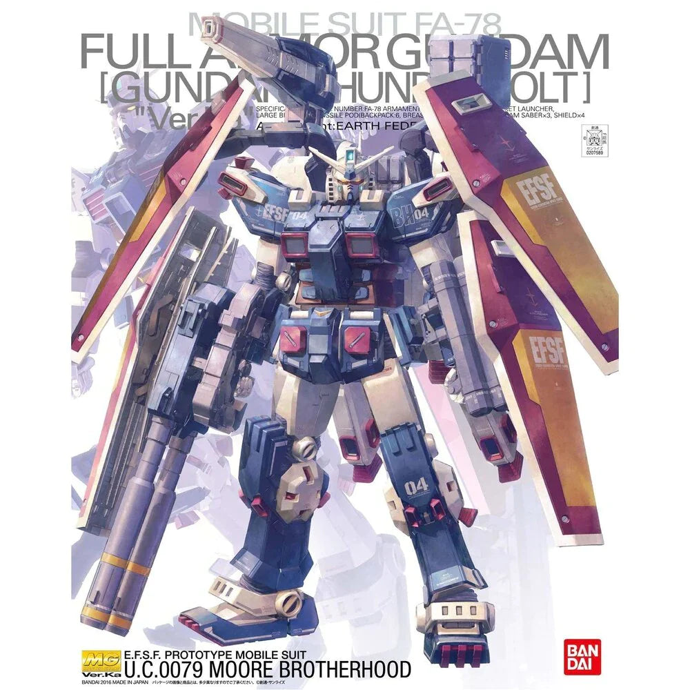 GUNDAM - MG 1/100 Full Armor Gundam Ver.ka [Gundam Thunderbolt]