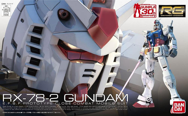 GUNDAM - RG 1/144 RX-78-2 Gundam