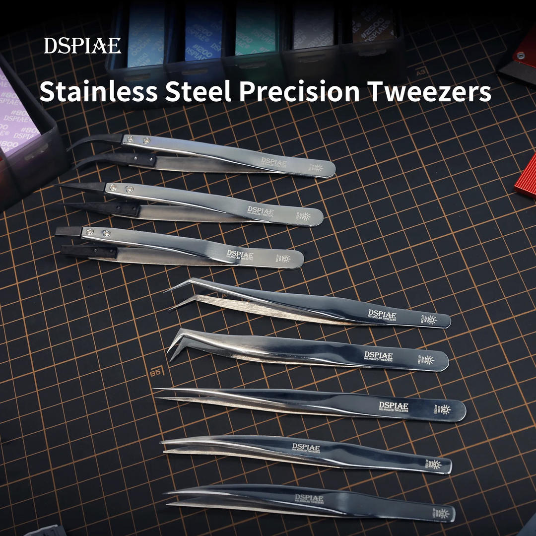 DSPIAE Stainless Steel Precision Tweezers