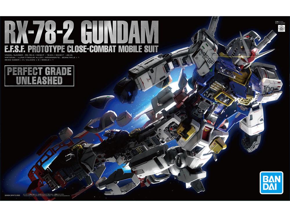 GUNDAM - PG Unleashed 1/60 Rx-78-2 Gundam